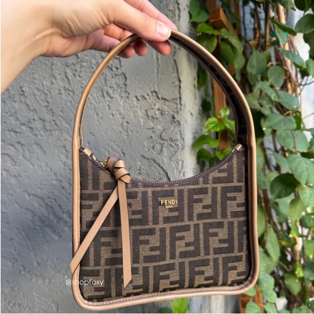 Fendi Mini Fendessense FF Zucca Jacquard Bag - Picture 2 of 11